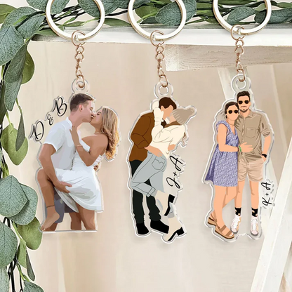 Anniversary Handcraft Acrylic Keychain