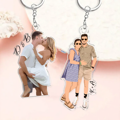 Anniversary Handcraft Acrylic Keychain