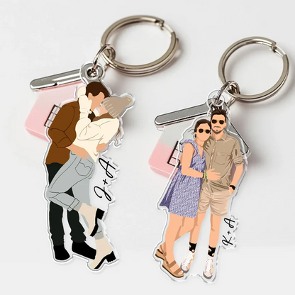 Anniversary Handcraft Acrylic Keychain
